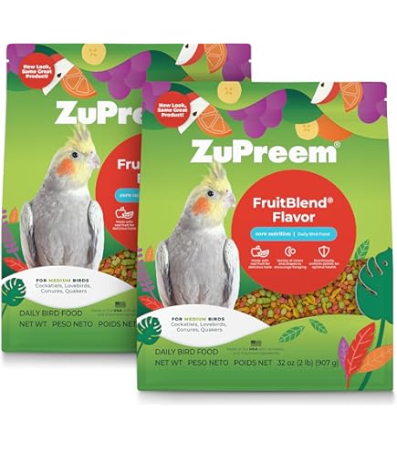 ZuPreem FruitBlend Flavor 907g 3袋セット Amazon.com : ZuPreem FruitBlend Bird Pellets, Daily Bird